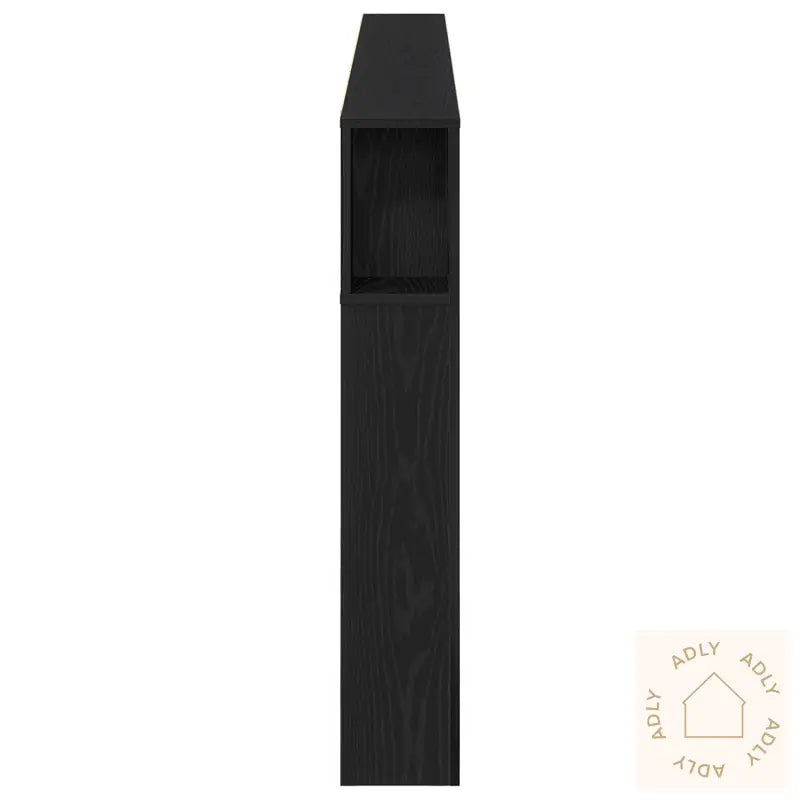 Hodegavlskap Svart Eik 220X18,5X104,5 Cm