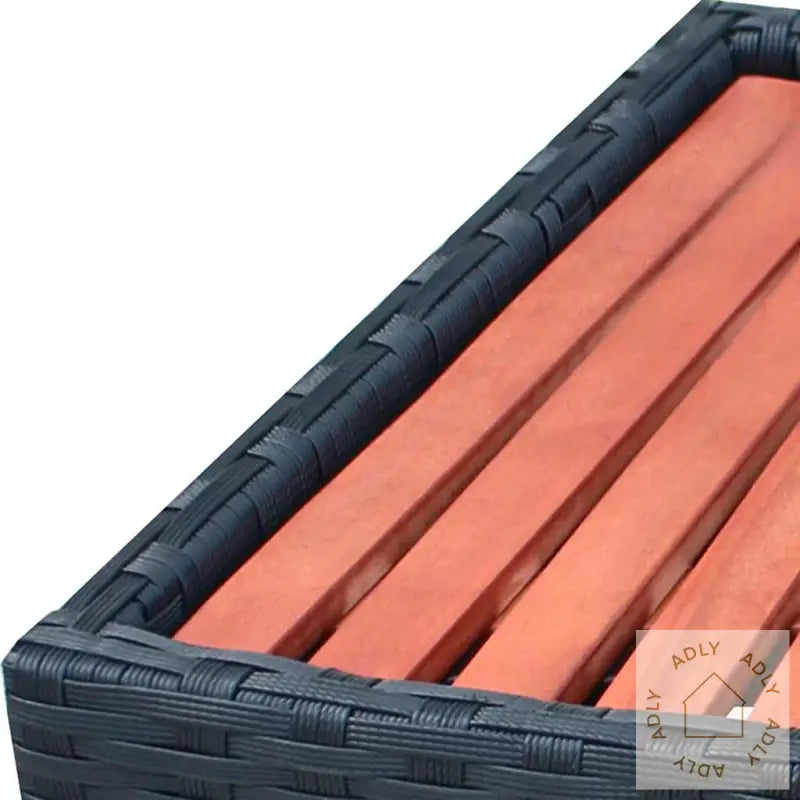 Spakrakk Polyrotting 92X45X25 Cm Svart