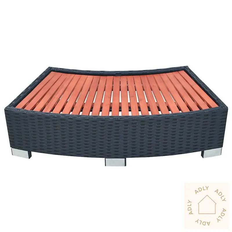 Spakrakk Polyrotting 92X45X25 Cm Svart