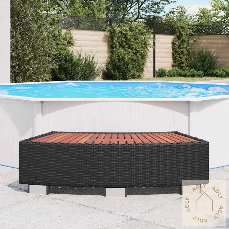 Spakrakk Polyrotting 92X45X25 Cm Svart