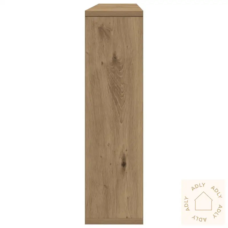 Sminkebord Med Led Artisan Eik 76X15X55 Cm Konstruert Tre