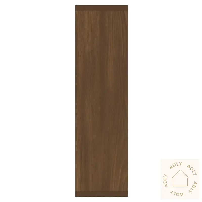 Speilskap Med Led Brun Eik 76X15X55 Cm