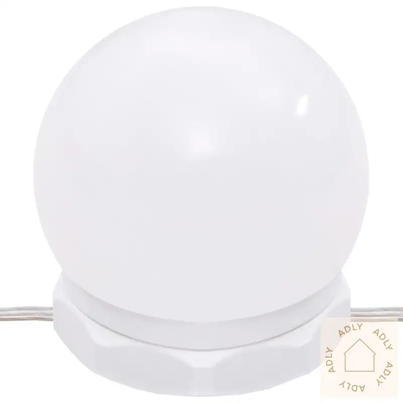 Speilskap Med Led Hvit 76X15X55 Cm