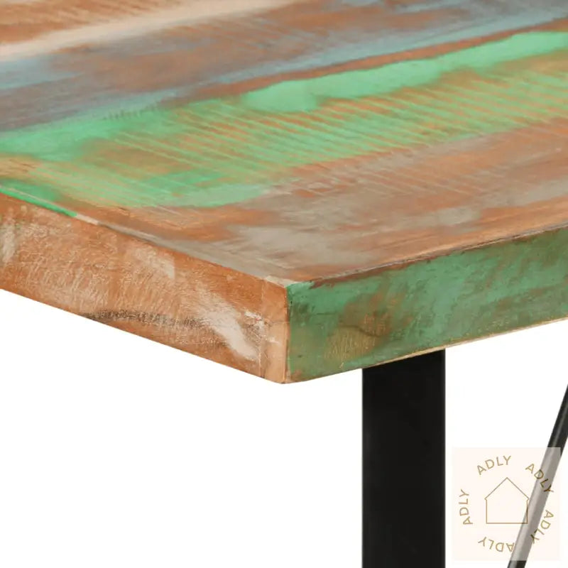 Barbord 110X55X107 Cm Gjenvunnet Heltre Og Jern
