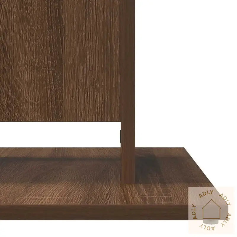 Bistrobord Brun Eik 60X60X75 Cm Konstruert Tre