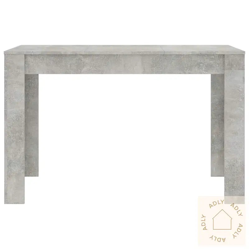 Spisebord Betonggrå 120X60X76 Cm Konstruert Tre