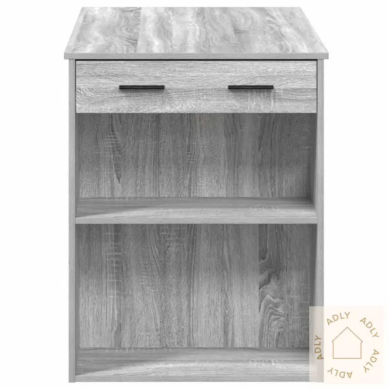 Skrivebord Med Skuff Og Hylle 102X62X77,5 Cm Konstruert Tre