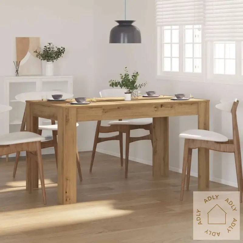 Spisebord Artisan Eik 140X74,5X76 Cm Konstruert Tre