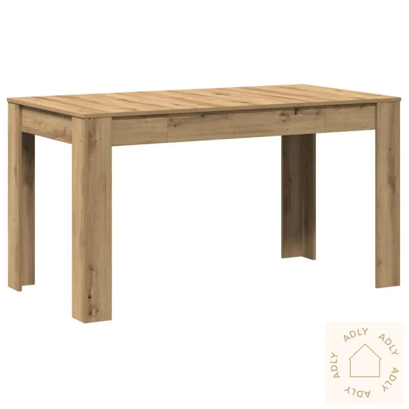 Spisebord Artisan Eik 140X74,5X76 Cm Konstruert Tre