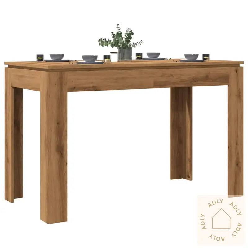 Spisebord Artisan Eik 120X60X76 Cm Konstruert Tre