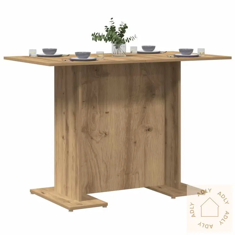 Spisebord Artisan Eik 110X60X75 Cm Konstruert Tre