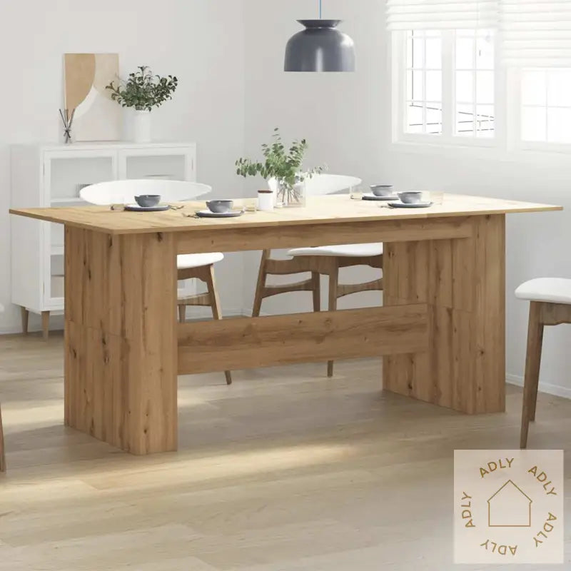 Spisebord Artisan Eik 180X90X76 Cm Konstruert Tre