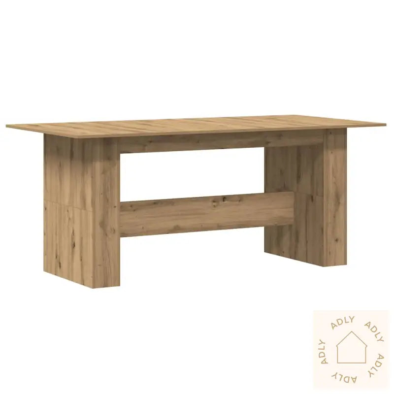 Spisebord Artisan Eik 180X90X76 Cm Konstruert Tre