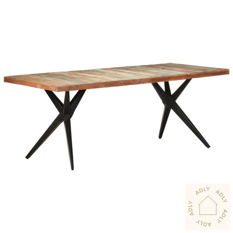 Spisebord 200X90X76 Cm Gjenvunnet Heltre
