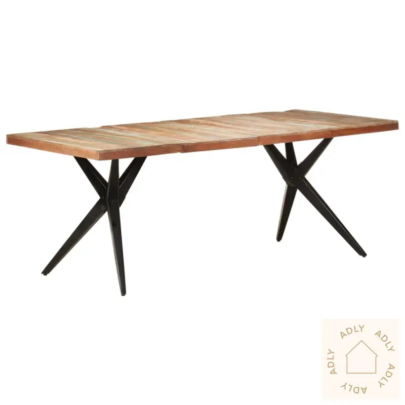 Spisebord 200X90X76 Cm Gjenvunnet Heltre