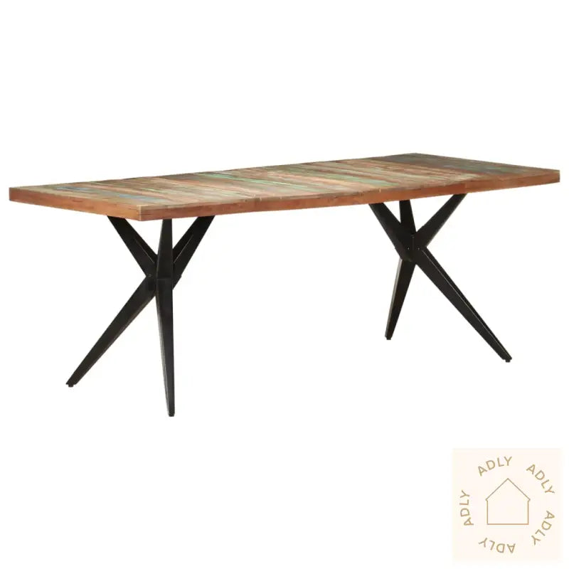 Spisebord 200X90X76 Cm Gjenvunnet Heltre