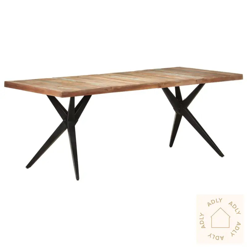 Spisebord 200X90X76 Cm Gjenvunnet Heltre