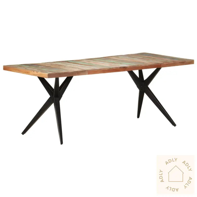 Spisebord 200X90X76 Cm Gjenvunnet Heltre