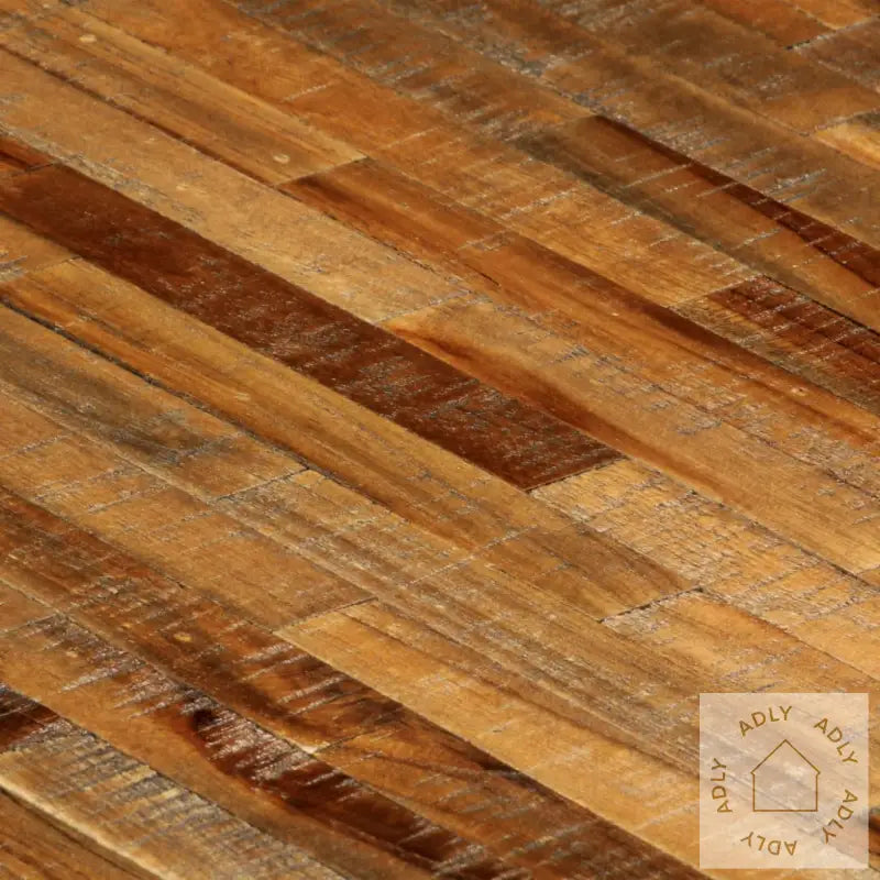 Spisebord Gjenvunnet Teak Og Stål 180X90X76 Cm