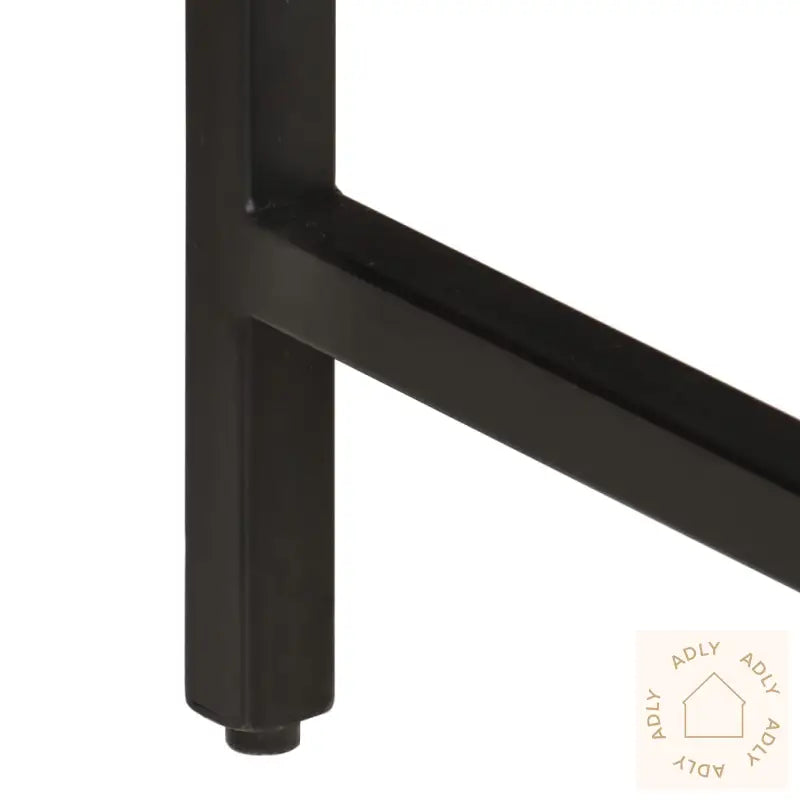 Spisebord 110X55X75 Cm Grovt Heltre Mangotre Og Jern