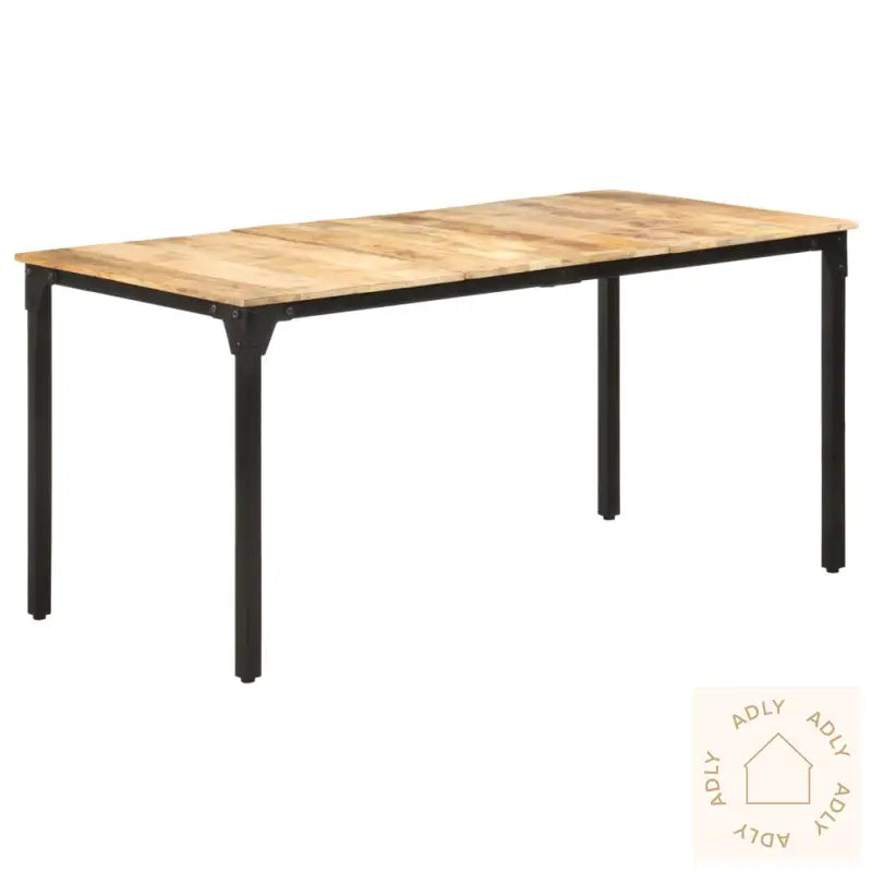 Spisebord 160X80X76 Cm Grovt Mangotre