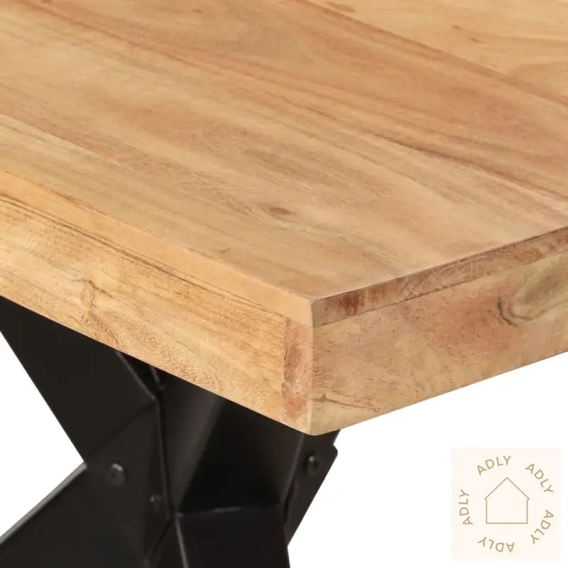 Spisebord Svart 180X90X77 Cm Heltre Akasie