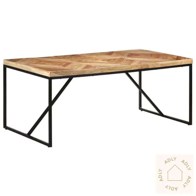 Spisebord 180X90X76 Cm Heltre Akasie Og Mango