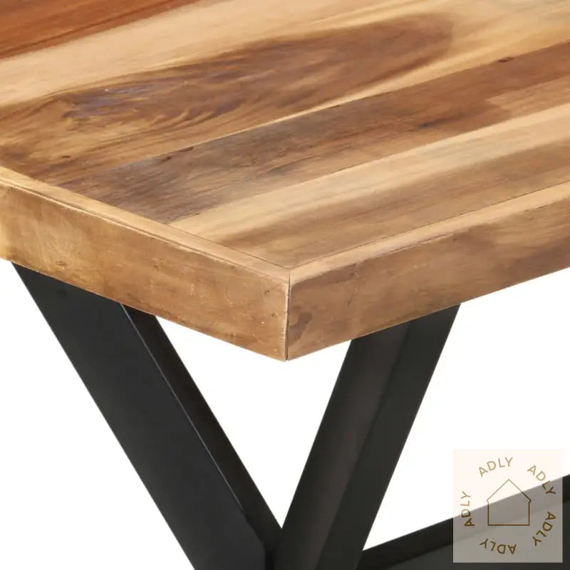 Spisebord 120X60X75 Cm Heltre Med Honningfinish