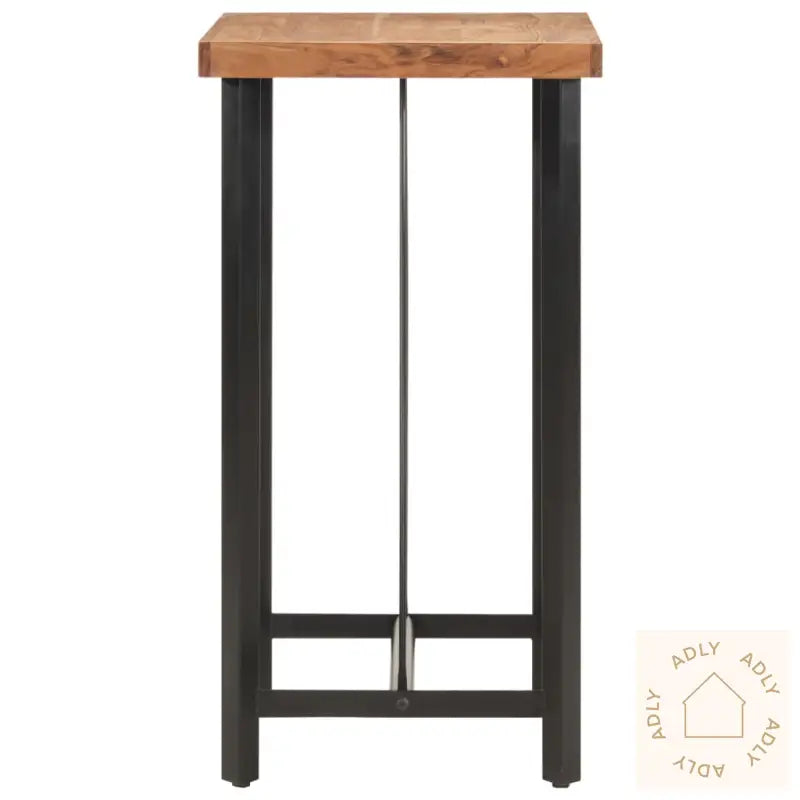 Barbord 55X55X107 Cm Heltre Akasie Og Jern