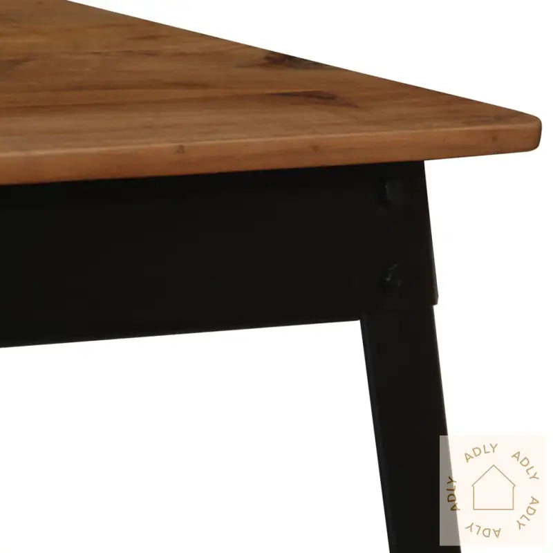 Spisebord Heltre Akasie Og Stål 120X60X76 Cm