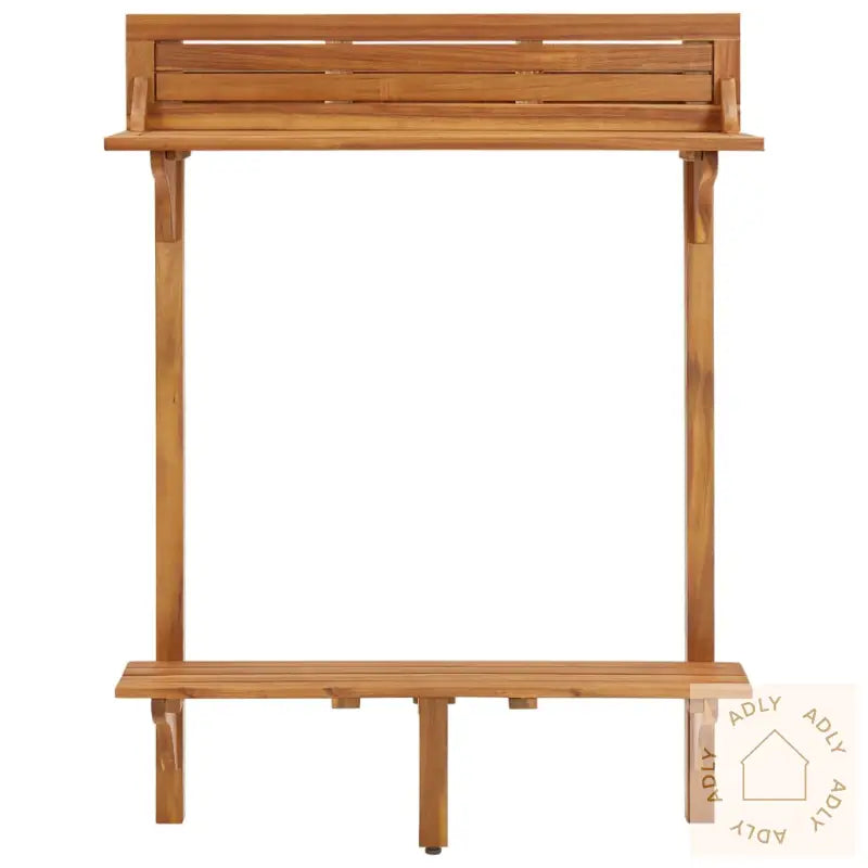 Barbord For Balkong 90X37X122,5 Cm Heltre Akasie