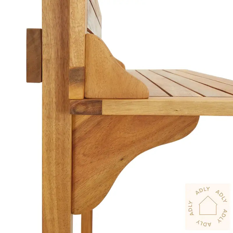 Barbord For Balkong 90X37X122,5 Cm Heltre Akasie