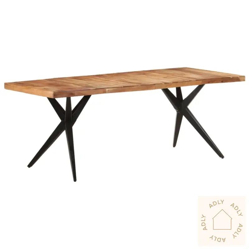 Spisebord 200X90X76 Cm Heltre Akasie