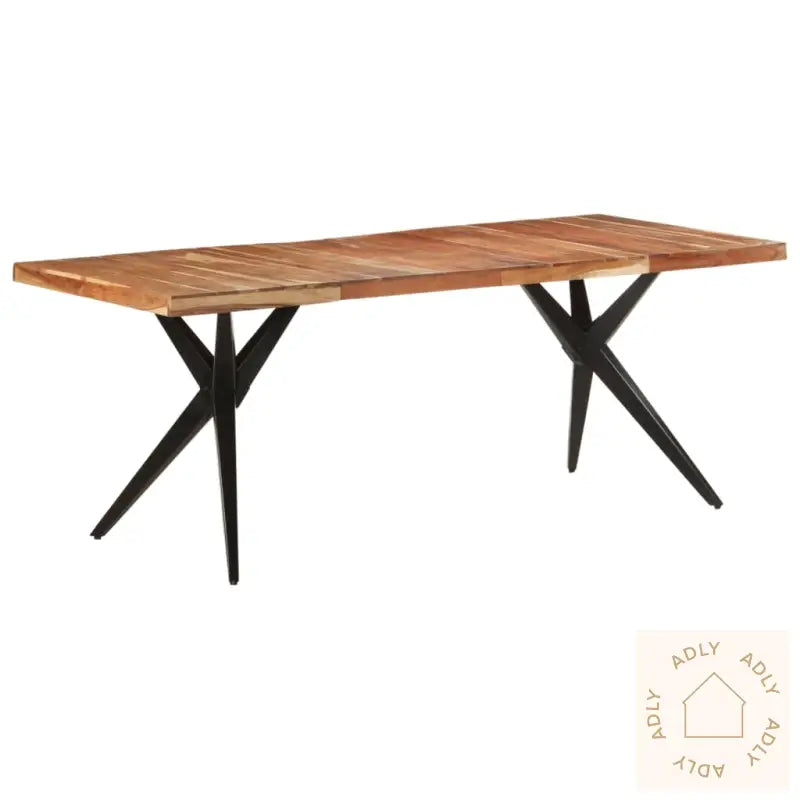 Spisebord 200X90X76 Cm Heltre Akasie