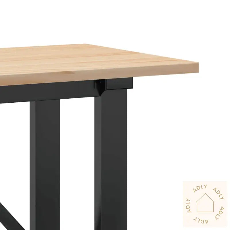 Salongbord O-Ramme 160X40X45 Cm Heltre Furu Og Stål