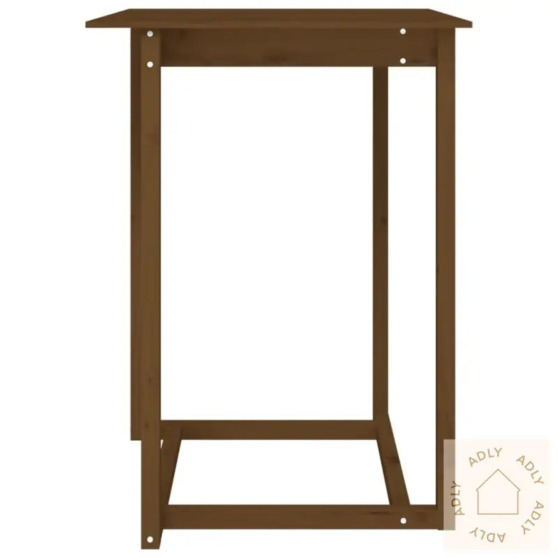 Barbord Honningbrun 80X80X110 Cm Heltre Furu