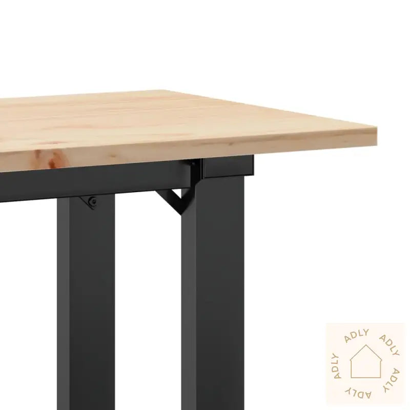 Salongbord O-Ramme 110X40X45 Cm Heltre Furu Og Stål