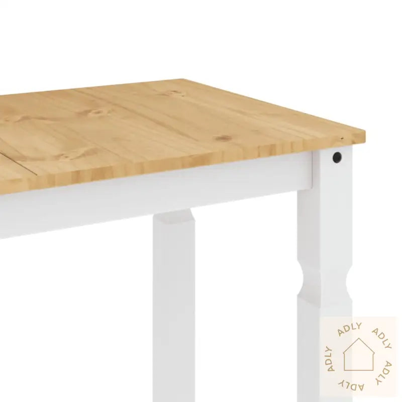 Spisebord Corona Hvit 180X90X75 Cm Heltre Furu
