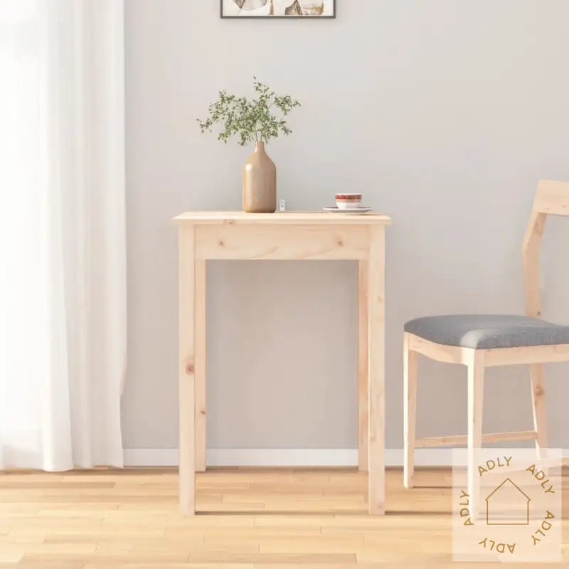 Spisebord 55X55X75 Cm Heltre Furu