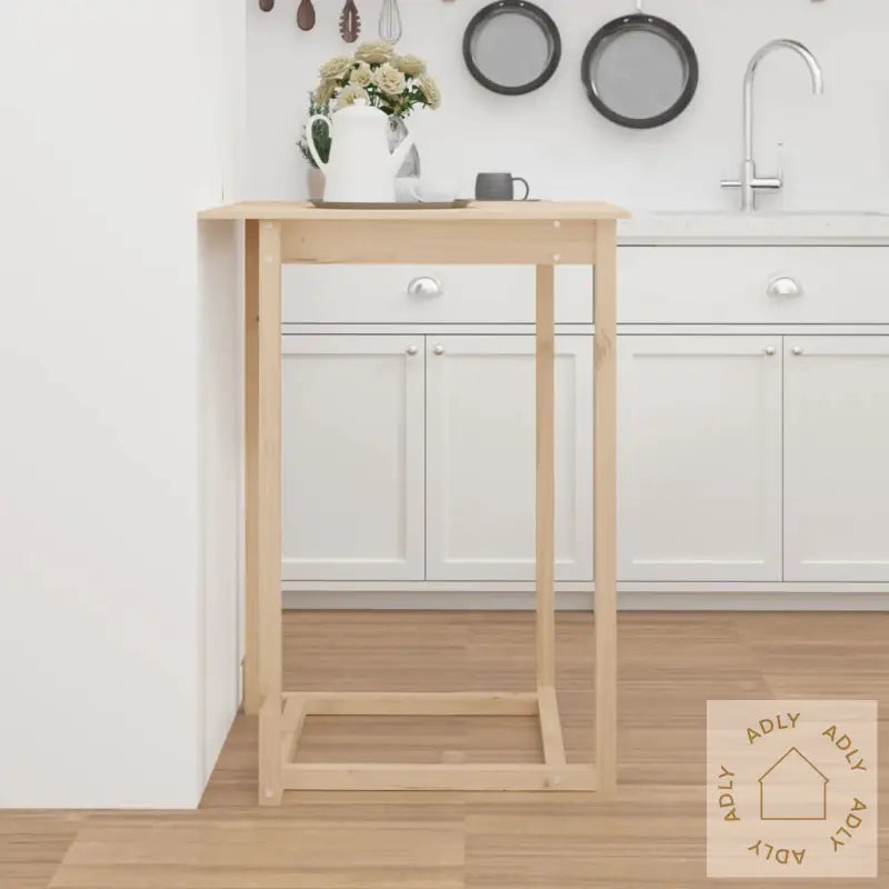 Barbord 80X80X110 Cm Heltre Furu