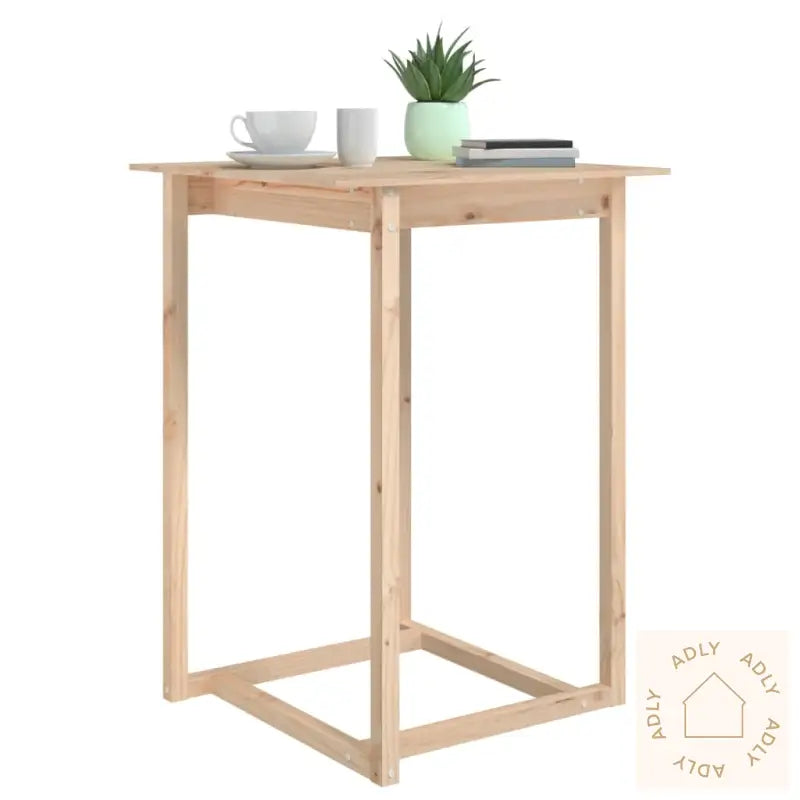 Barbord 80X80X110 Cm Heltre Furu