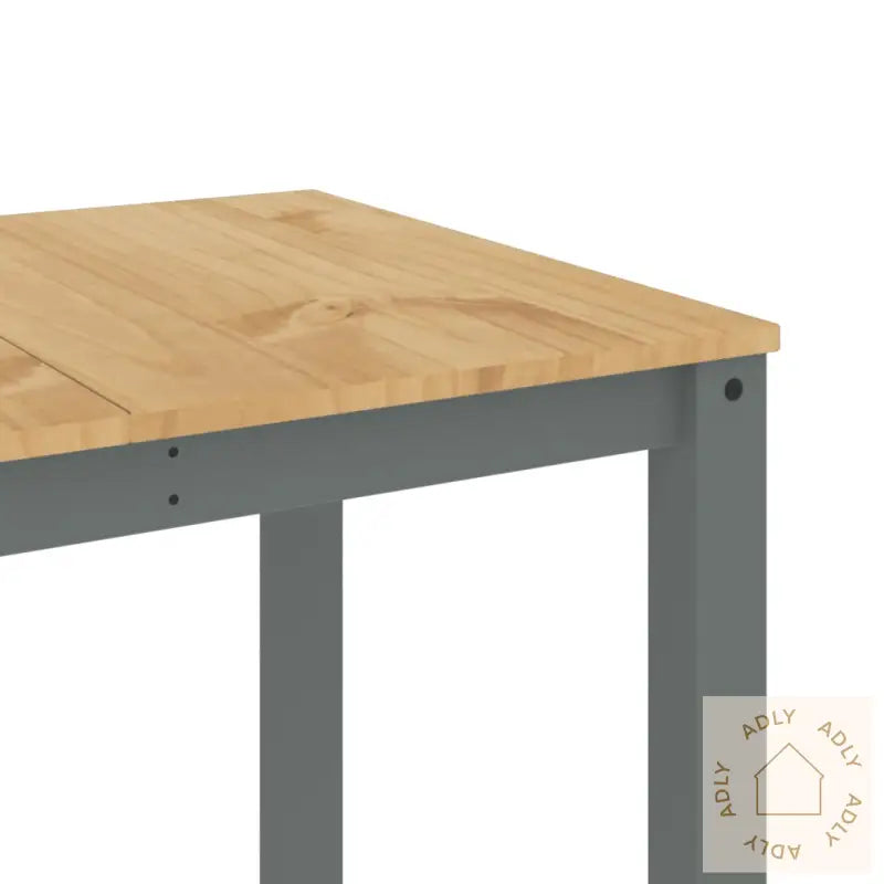 Spisebord Panama Grå 160X80X75 Cm Heltre Furu