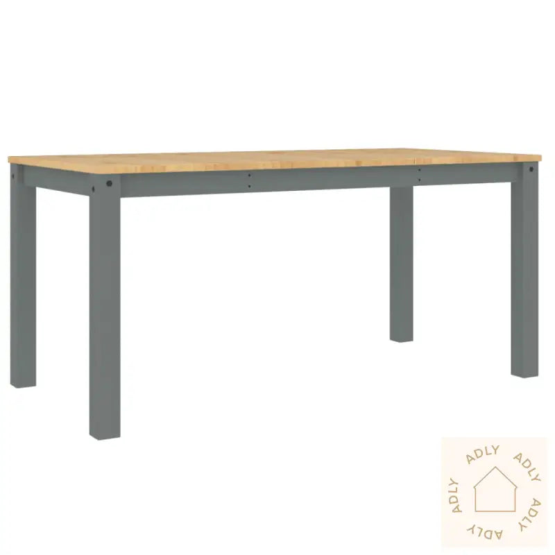 Spisebord Panama Grå 160X80X75 Cm Heltre Furu