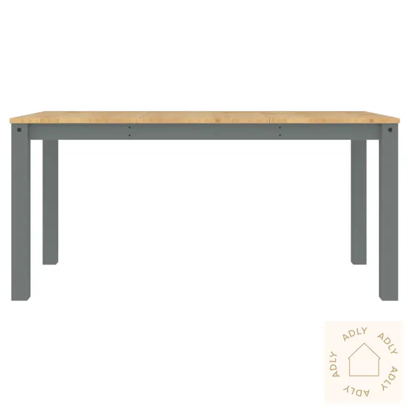 Spisebord Panama Grå 160X80X75 Cm Heltre Furu