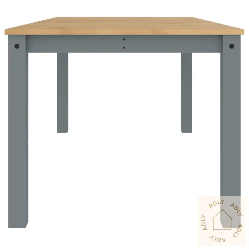 Spisebord Panama Grå 180X90X75 Cm Heltre Furu