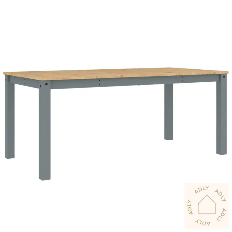 Spisebord Panama Grå 180X90X75 Cm Heltre Furu