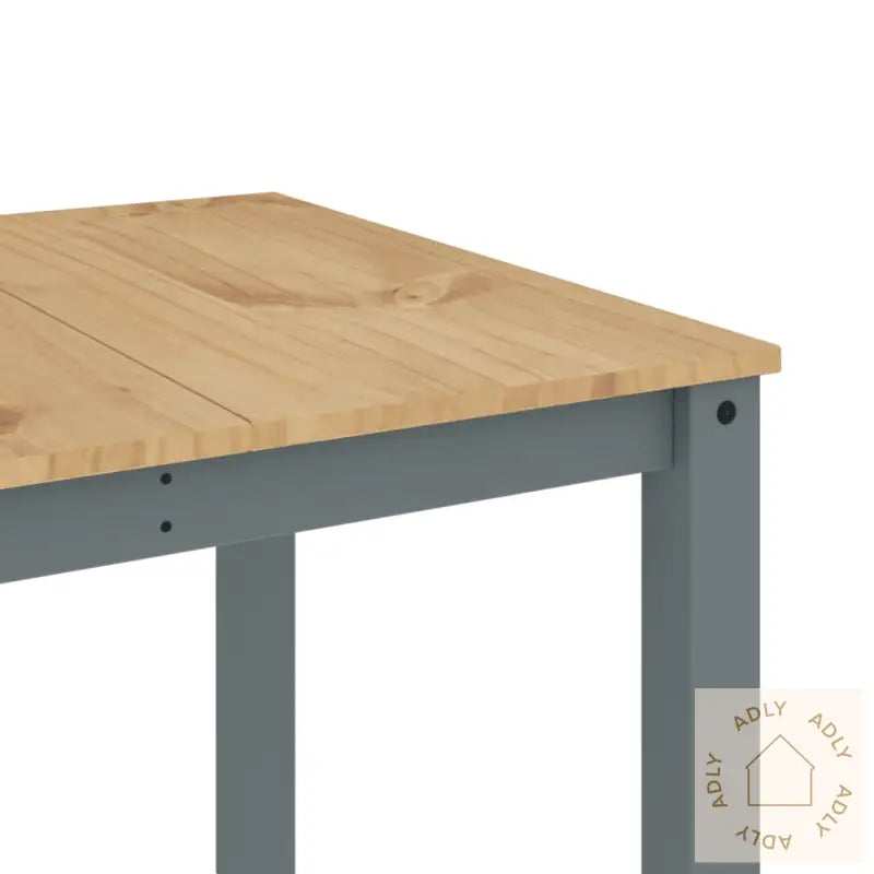 Spisebord Panama Grå 180X90X75 Cm Heltre Furu