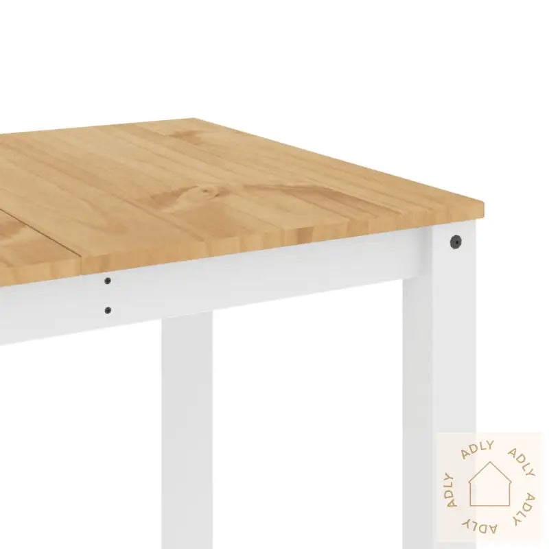 Spisebord Panama Hvit 160X80X75 Cm Heltre Furu