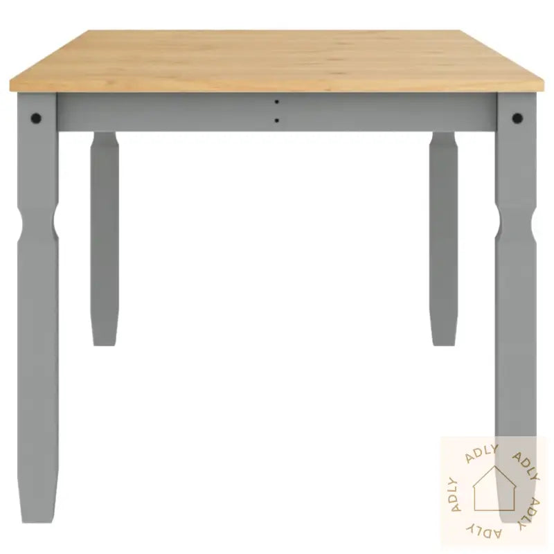 Spisebord Corona Grå 180X90X75 Cm Heltre Furu