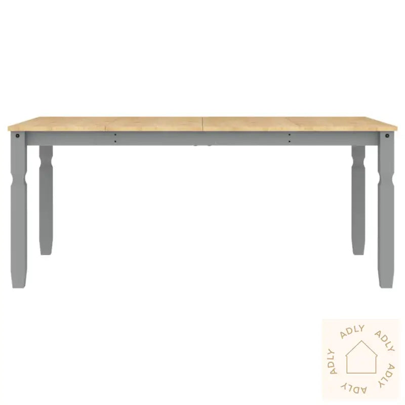 Spisebord Corona Grå 180X90X75 Cm Heltre Furu
